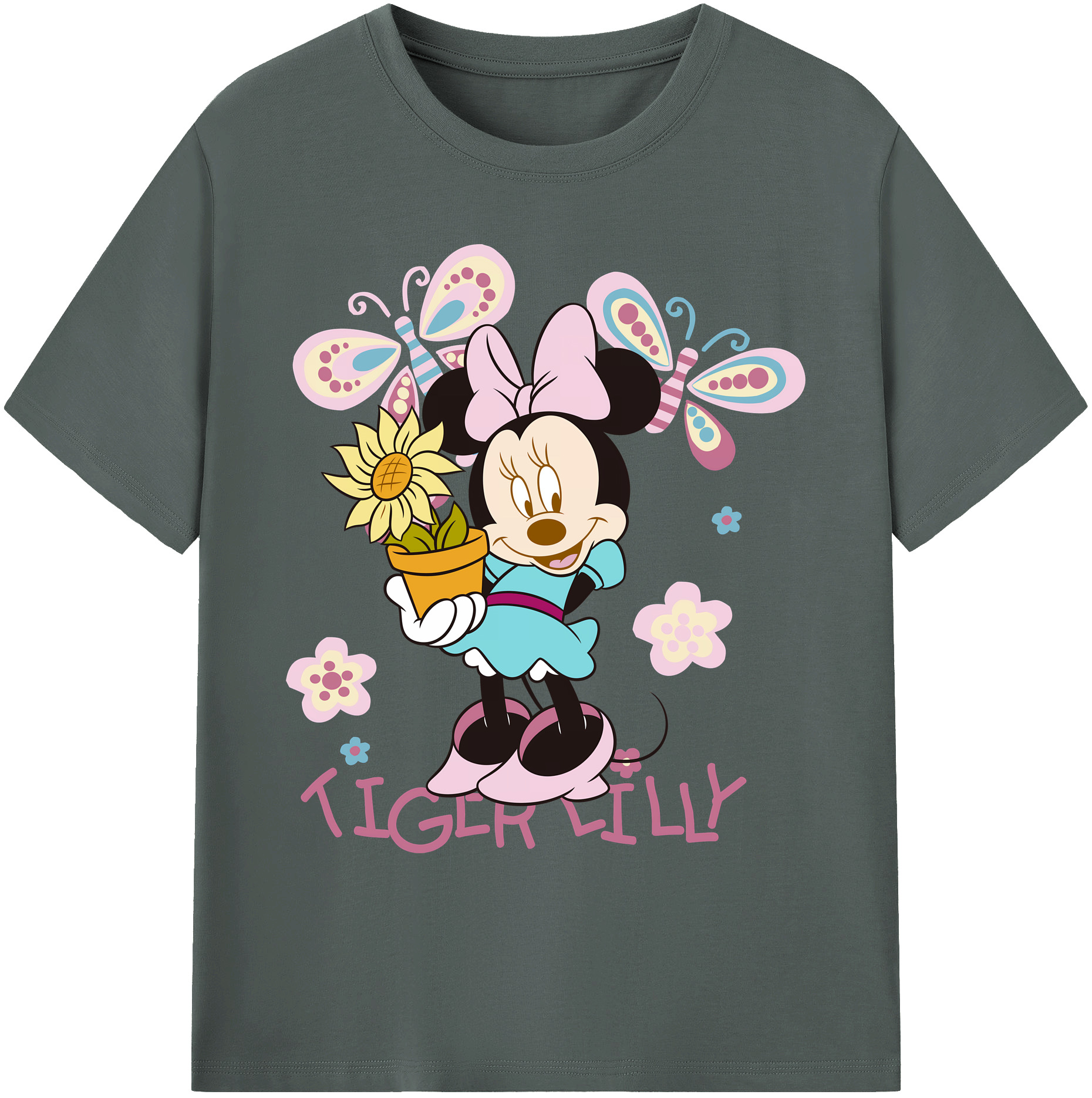 ミッキーマウス Mickey Mouse 綿100％ メンズ半袖Tシャツ｜肌触りやわらか＆通気性
